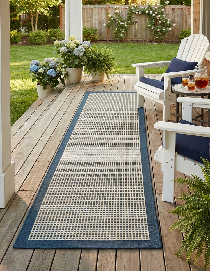 2' 7 x 10' Easy-Clean Border Indoor / Outdoor...