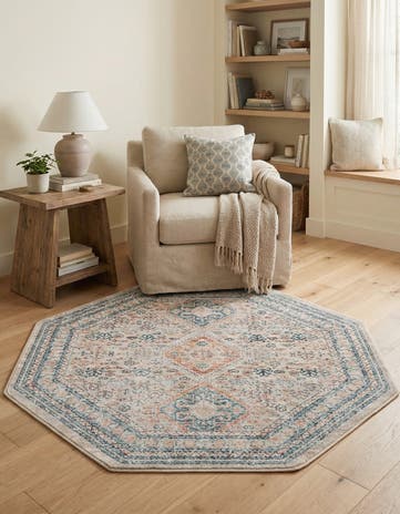 4' x 4' Newport Octagon Rug