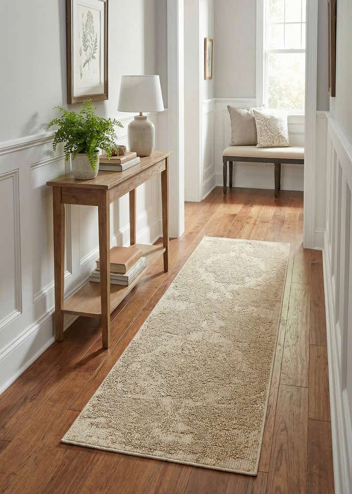 2' x 6' 1 Easy-Clean Traditional Indoor / Outdoor Runner Rug