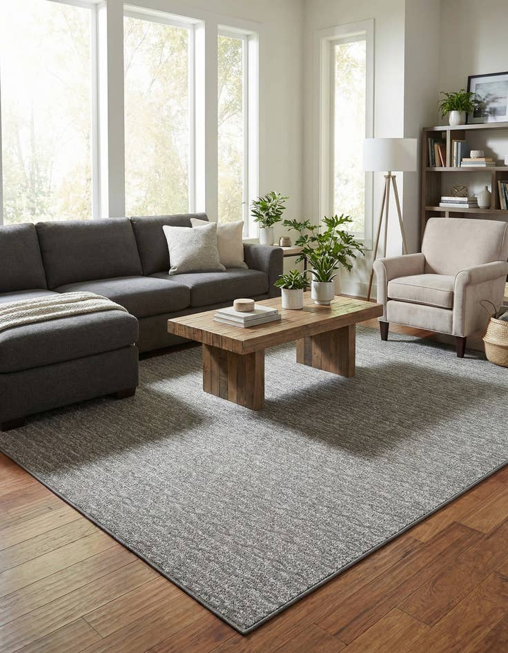 Detail image of  7' x 10'  Washable Modern Indoor / Outdoor Rug