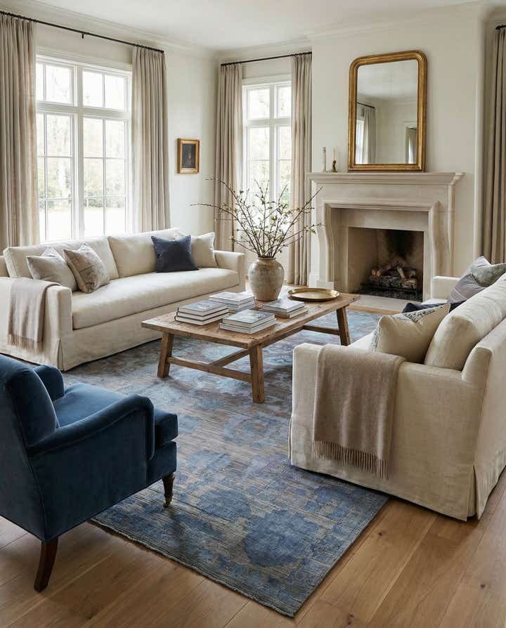 10' 3 x 14' 4 Hand Knotted Oushak Wool Rug