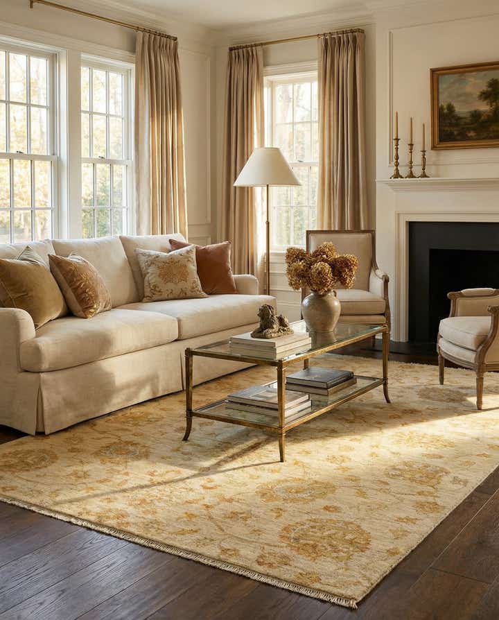 5' 10 x 7' 10 Ziegler Wool Rug