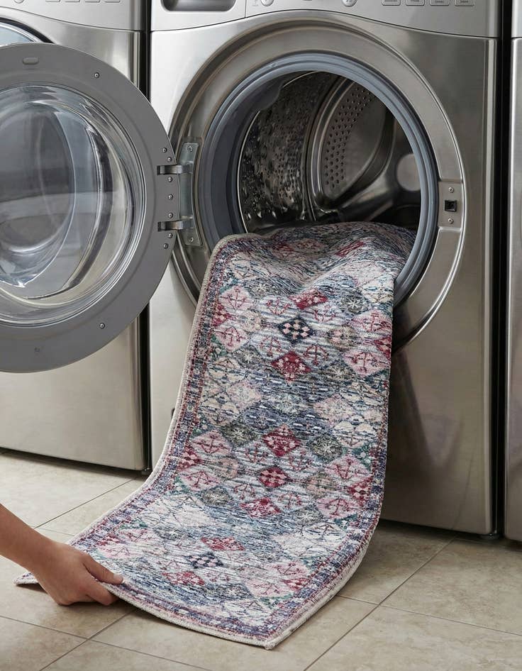 Detail image of  2' x 10'  Washable Mangata Runner Rug