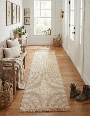 Ivory Cottage Farm Runner Rug