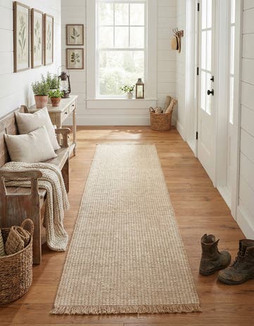 Ivory Cottage Farm Runner Rug