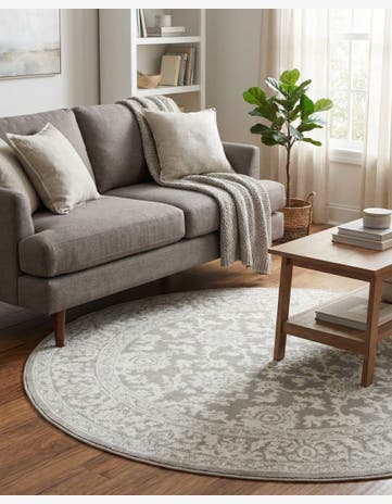 5' 3 x 5' 3 Charlotte Round Rug