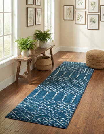 2' x 6' Paxon Trellis Runner Rug