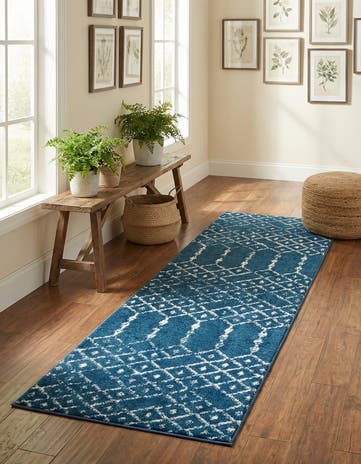 2' x 6' Paxon Trellis Runner Rug