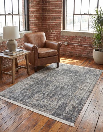 Fume Gray Havana Rug