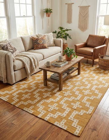 7' 10 x 10' Hand Woven Kilim Wool Rug