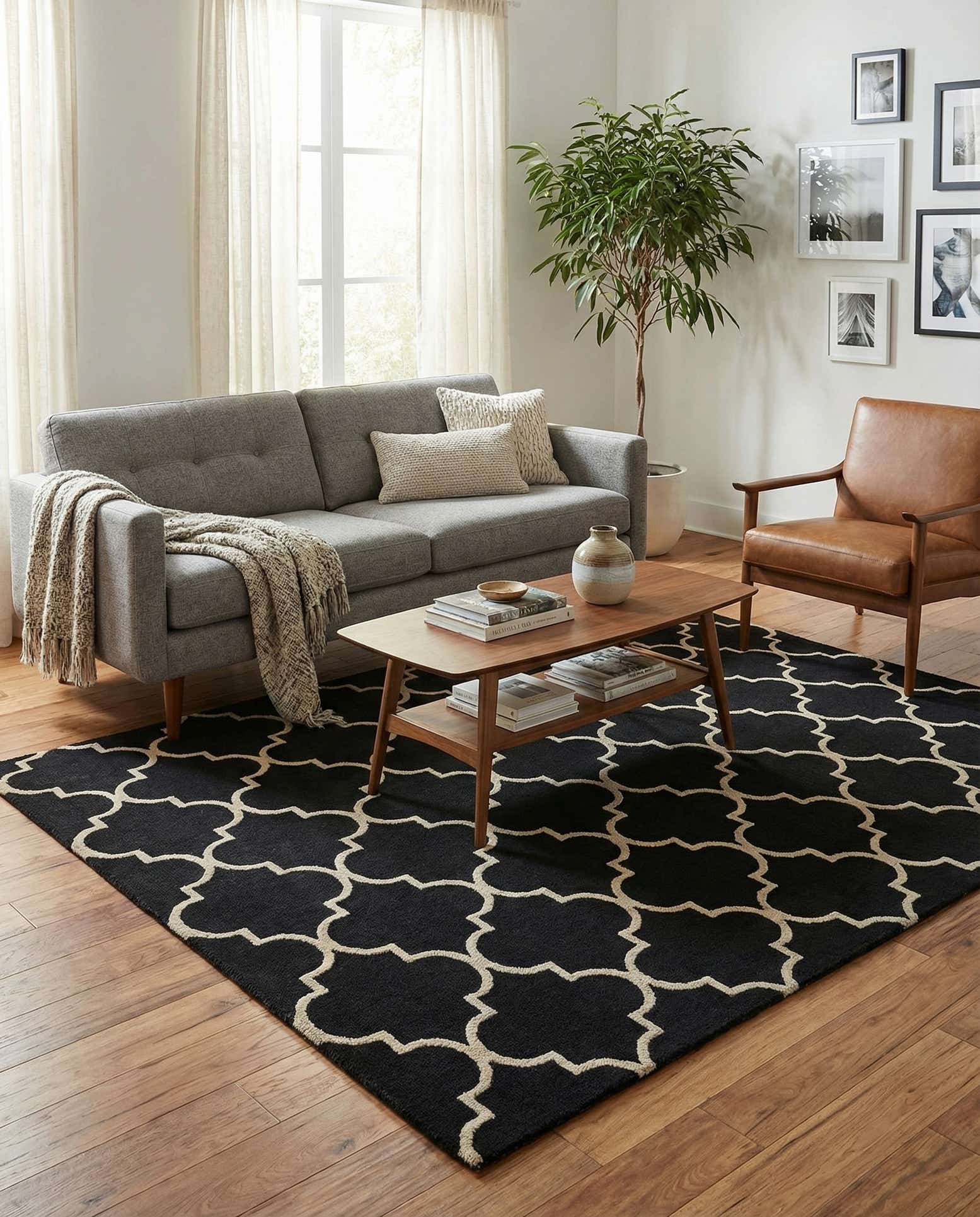 5' x 7' 10 Luna Wool Rug