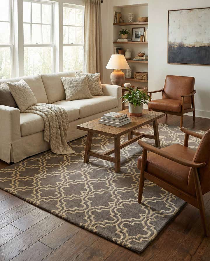 6' 1 x 9' Luna Wool Rug