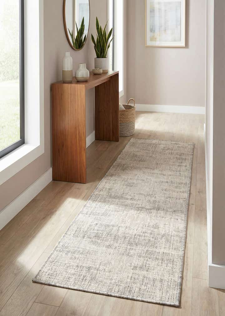 2' x 6' Easy-Clean Modern Indoor / Outdoor Runner Rug