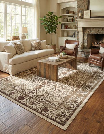 Beige Miranda Rug