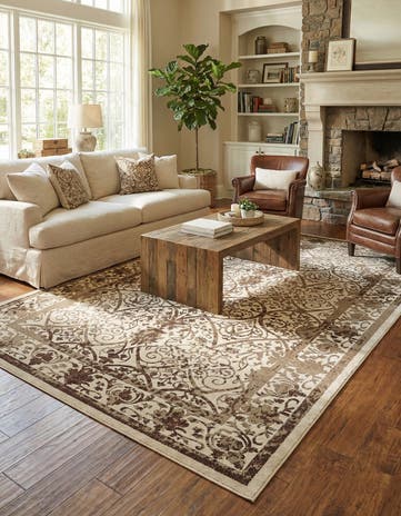 Beige Miranda Rug