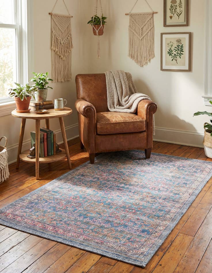 Detail image of 2' x 3'  Washable Nostalgia Rug