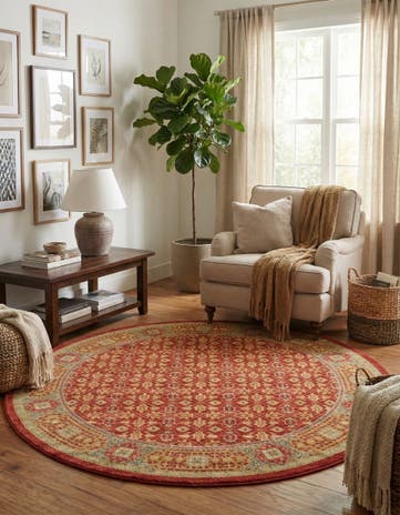 8' x 8' Amina Round Rug