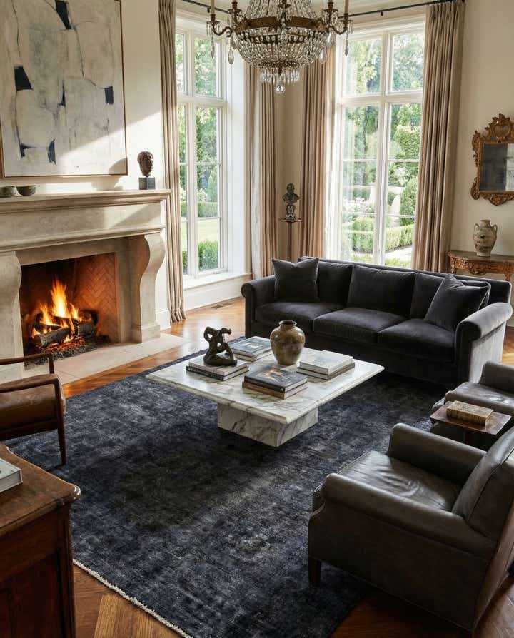 8' 9 x 12' 9 Hand Knotted Ultra Vintage Persian Wool Rug