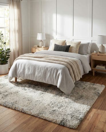 4' x 6' Soft Touch Shag Rug