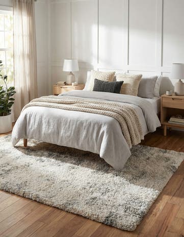 4' x 6' Soft Touch Shag Rug