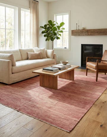 6' 8 x 9' 10 Hand Woven Kilim Modern Wool Rug