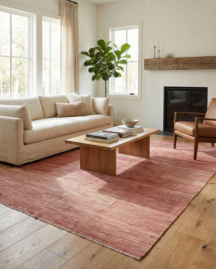 6' 8 x 9' 10 Hand Woven Kilim Modern Wool Rug