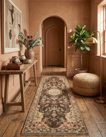 3' 6 x 11' 9 Hamedan Runner Rug