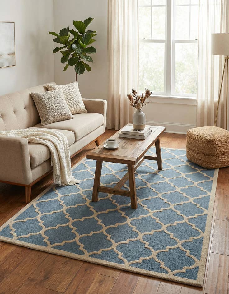 Detail image of 5' 1 x 8' Luna Rug