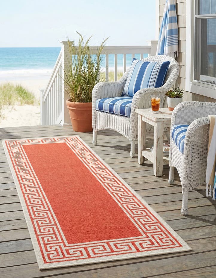 2' x 6' Easy-Clean Coastal Indoor / Outdoo...