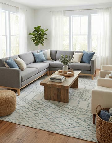 10' x 13' Paxon Trellis Rug