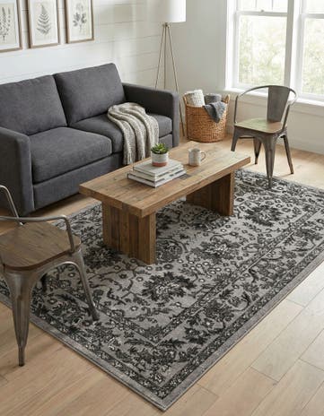 Light Gray Lucerne Rug