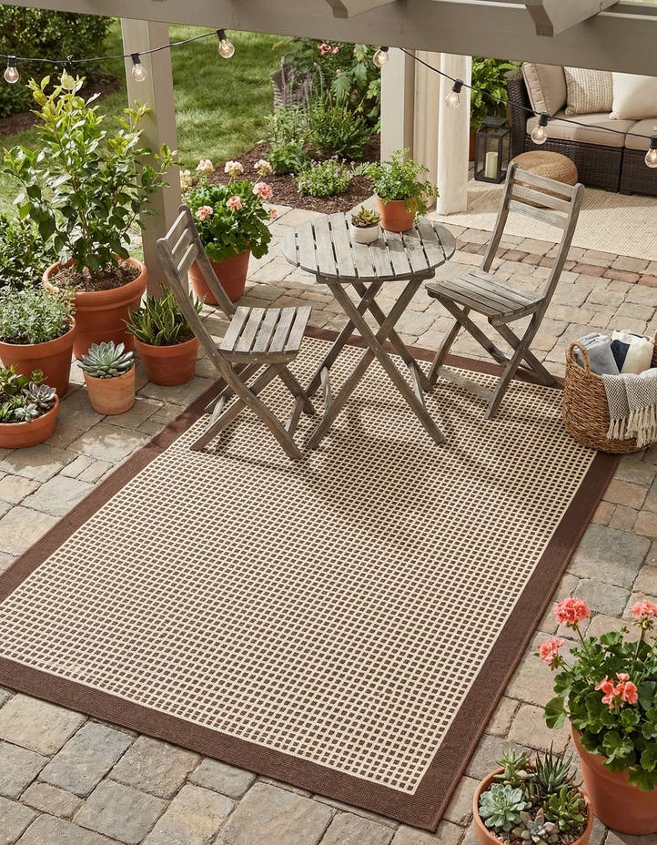 4' x 6' Easy-Clean Border Indoor / Outdoor...