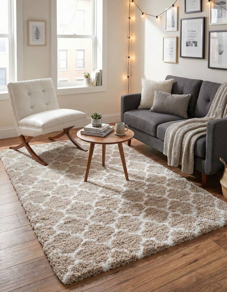 Detail image of 4' x 6' Marrakesh Shag Rug