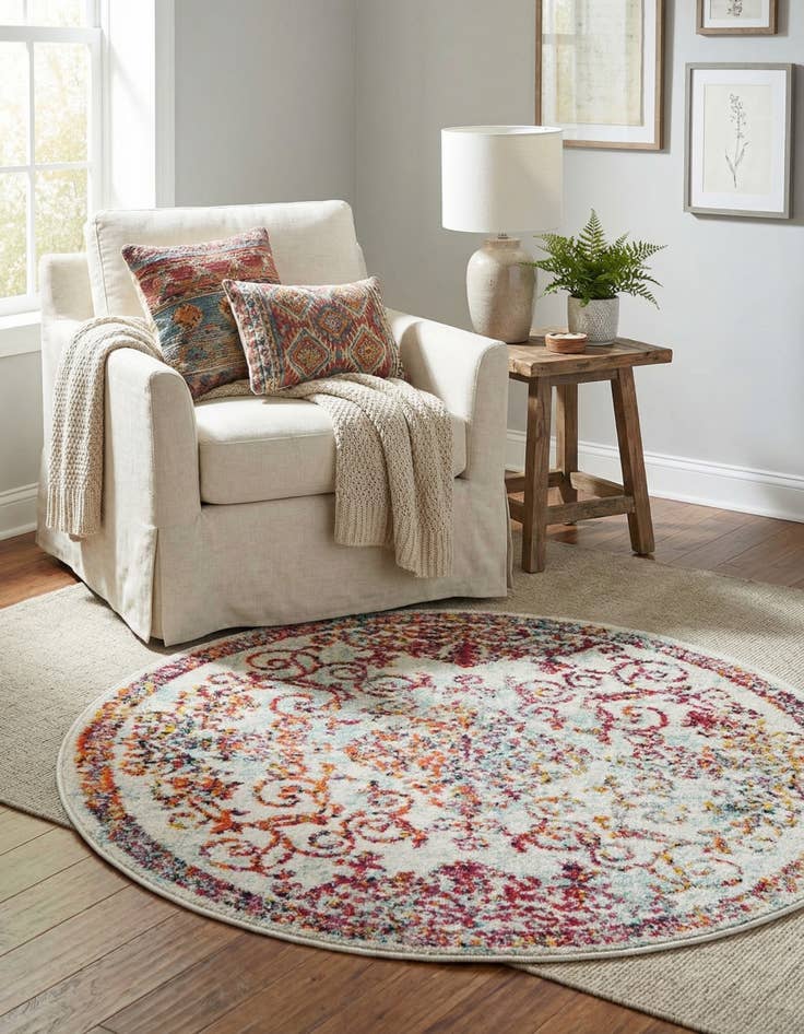 Detail image of  3' x 3' Madeline Round Rug