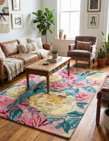 5' x 8' Agra Rug
