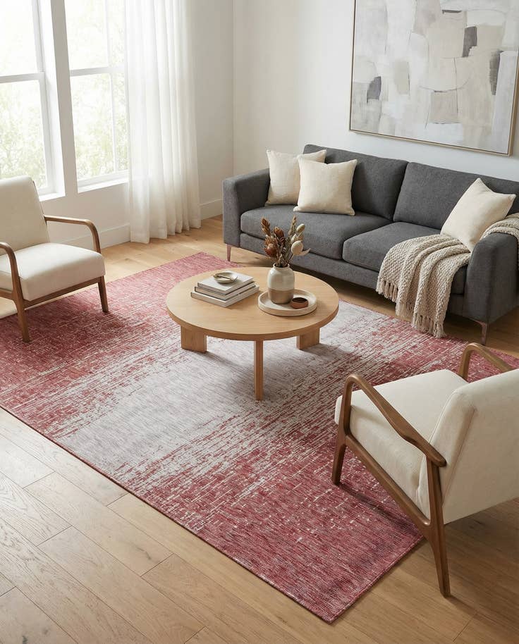 Detail image of 7' x 10' Easy-Clean Modern Indoor / Outdoor Rug