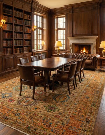 7' 11 x 10' 6 Hand Knotted Ariana Rug