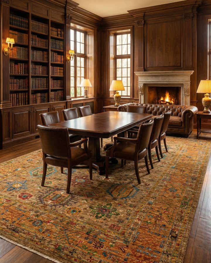 7' 11 x 10' 6 Hand Knotted Ariana Rug