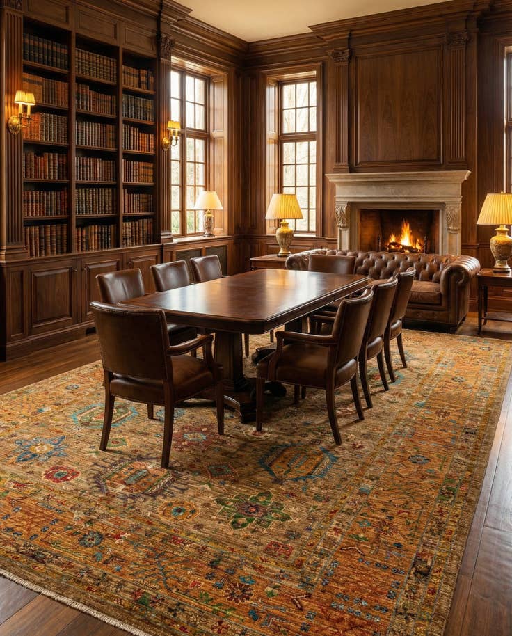 Detail image of 7' 11 x 10' 6 Hand Knotted Ariana Rug