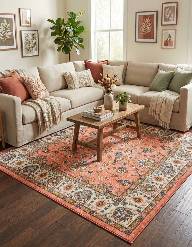 Detail image of 7' 10 x 7' 10 Medina Square Rug