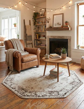 5' 3 x 5' 3 Monte Carlo Octagon Rug