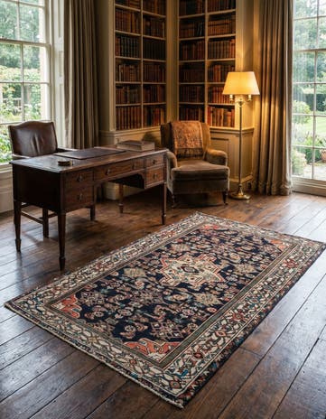 3' 11 x 7' 3 Hamedan Rug