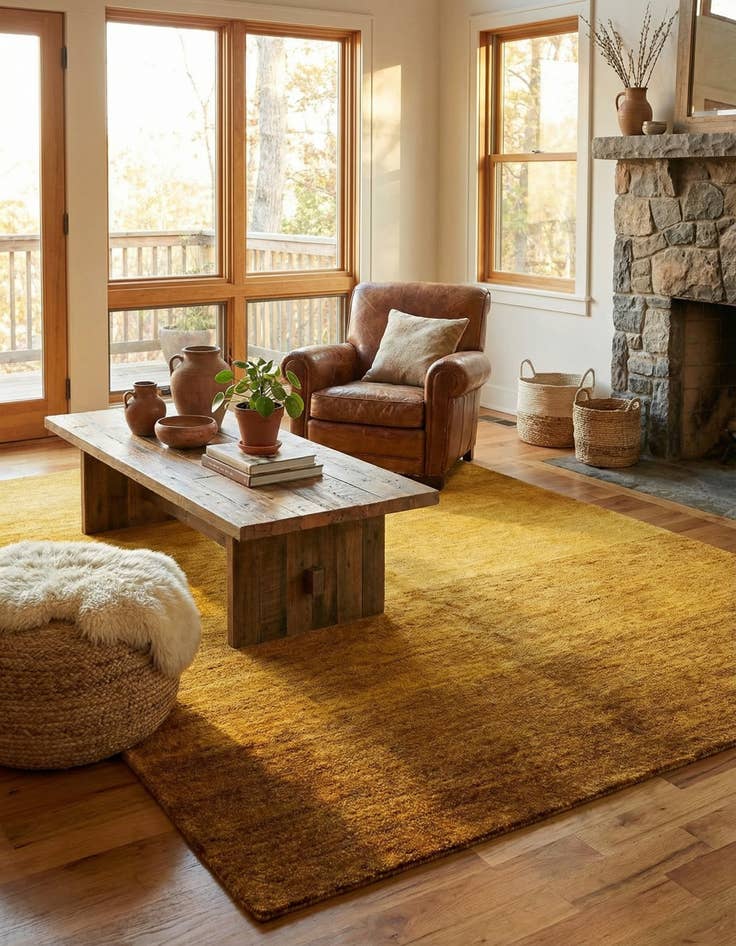 Detail image of 5' 7 x 7' 10  Hand Knotted Kashkuli Gabbeh Wool Rug