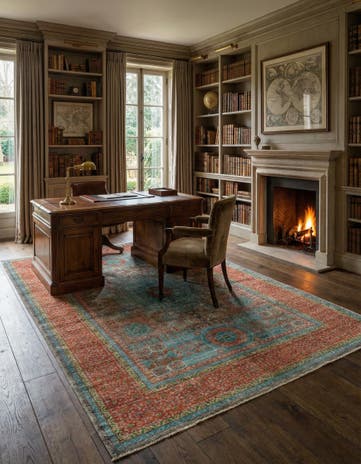 5' 10 x 7' 10 Hand Knotted Amina Rug