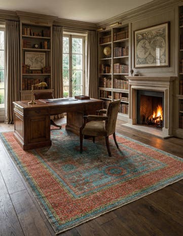 5' 10 x 7' 10 Hand Knotted Amina Rug