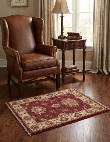 2' x 3' 5 Hand Knotted Ziegler Rug