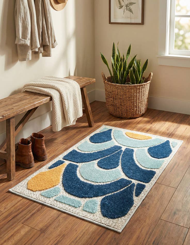 Detail image of  2' x 3'  Washable Belize Indoor / Outdoor Rug