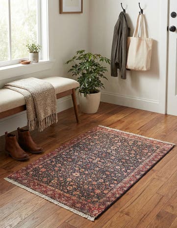 Navy Blue Boutique Rug