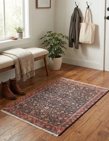 Navy Blue Boutique Rug