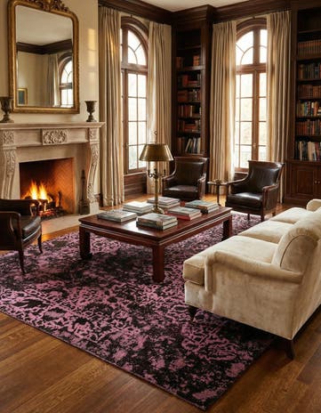8' 4 x 11' 2 Vintage Royal Wool Rug